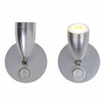Faretto da superficie 1 led orientabile 12V 160lm dia 65x70-110mm