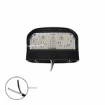 Luce targa 12 24V 70x42mm LED