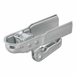 Giunto a sfera in acciaio verticale 2 fori quadrati 60mm 1300kg frenato