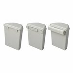 Pattumiera con coperchio 6L per roulotte camper