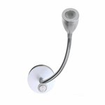 Faretto da superficie 1-led con collo di cigno flessibile 12V 120lm dia 65x110-260mm