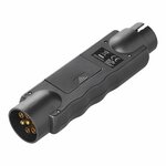 Tester per spine 7 poli 12V set con 2 adattatori