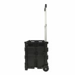 Carrello da trasporto con cassa pieghevole 25kg