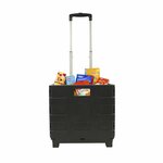 Carrello da trasporto con cassa pieghevole 25kg