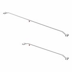 Supporto per telone in alluminio  estensibile  132-204 cm  per telone per rimorchio