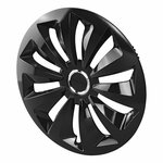 Set copricerchi Fox neri da 13 pollici  4 pezzi in scatola espositiva