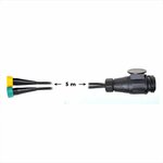 Set di cavi 5M con spina a 13 pin e 2 connettori a 5 pin