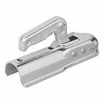 Giunto a sfera in acciaio verticale 2 fori tondi 50mm 1300kg frenato
