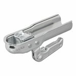 Giunto a sfera in acciaio verticale 2 fori tondi 50mm 1300kg frenato