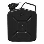Tanica 5L metallo nero omologata UN-TuV GS