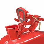 Tanica 5L metallo rosso omologata UN-TuV GS
