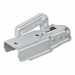Giunto a sfera in acciaio verticale 2 fori quadrati 70mm 1300kg frenato