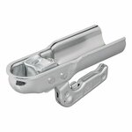 Giunto a sfera in acciaio verticale 2 fori tondo 60mm 1300kg frenato