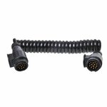 Cavo a spirale 3 5M 8 core con 2x spina 13 poli PVC
