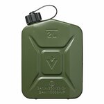 Tanica 2L verde metallo omologata UN