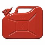 Tanica 10L metallo rosso omologata UN TuV GS