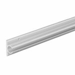 Binario per tenda in alluminio 90 120 x 2 5 cm autoadesivo - set da 3 pezzi