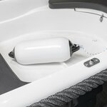 Parafango Heavy Duty misura 3  210x620mm  bianco