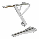 Supporto angolare per roulotte compatto 500kg 460x195mm H:440mm