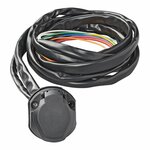 Kit cablaggio gancio traino 13 poli PVC tipo Jaeger + cavo 1 50M