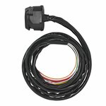 Kit cablaggio gancio traino 13 poli PVC tipo Jaeger + cavo 1 50M