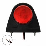 Larghezza luce 12 24V rosso bianco 101x82mm LED