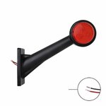 Larghezza luce 12 24V rosso bianco 166x193mm LED destra