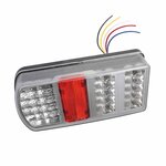 Fanale posteriore 5 funzioni 225x105mm 43LED sinistro