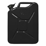Tanica 20L metallo nero omologata UN-TuV GS