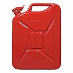 Tanica 20L metallo rosso omologata UN-TuV GS