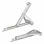 Supporto angolare per roulotte 700kg 605x260mm H:500mm