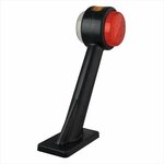 Larghezza luce 12 24V rosso bianco arancione 166x193mm LED sinistro