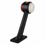 Larghezza luce 12 24V rosso bianco arancione 166x193mm LED destra