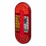 Fanale posteriore 6 funzioni 323x134mm 54LED sinistro