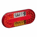 Fanale posteriore 6 funzioni 323x134mm 54LED sinistro