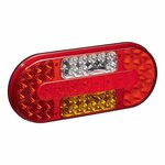 Fanale posteriore 6 funzioni 323x134mm 54LED destro