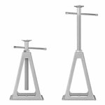 Set di supporto in alluminio da 4 pezzi