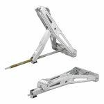 Supporto angolare per roulotte 1000kg 605x280mm H:470mm