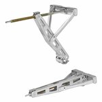 Supporto angolare per roulotte 750kg 567x280mm H:495mm