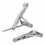 Supporto angolare per roulotte 1500 kg 619 x 280 mm H: 498 mm