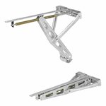Supporto angolare per roulotte 1100kg 597x280mm H:497mm