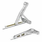 Supporto angolare per roulotte 1100kg 597x280mm H:497mm