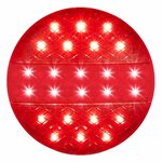 Fanale posteriore 12 24V 3 funzioni 140mm STF LED