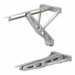 Supporto angolare per roulotte 1500 kg 677 x 280 mm H: 502 mm