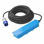 Presa CEE a 3 vie 20M 3x 1 5 mm² (2xSchuko + 1x2-USB)