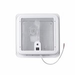 Botola sul tetto 280 x 280 mm senza ventilazione permanente trasparente con ventola