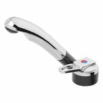 Miscelatore Keramik Deluxe dia 27 mm cromo nero