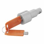 Serratura con chiave per morsetto ruota Nemesis Ultra (360178)