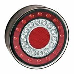 Fanale posteriore 12 24V 4 funzioni 125mm LED