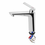 Miscelatore Vector S Cucina diametro 33 mm cromo x5